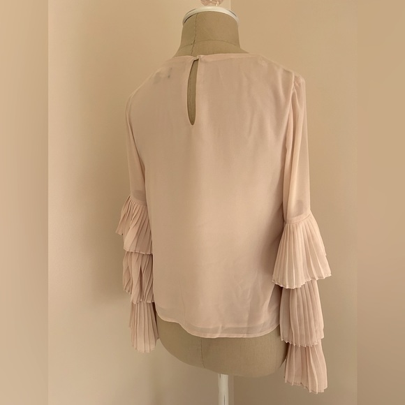 Pleated Sleeve Blouse - Picture 9 of 9